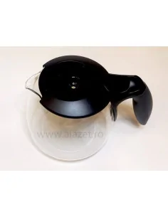 Cana originala cafetiera Braun CafeHouse Pure Aroma Plus KF 540, KF 550, KF 560, KF 570, KF 580, capac si maner negru - 1