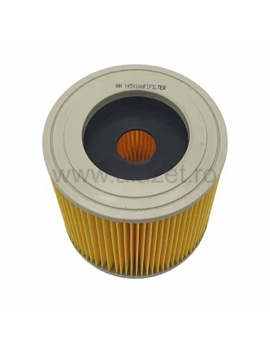 Filtru cartus compatibil pentru aspirator Karcher seriile WD 2/ WD 3/ MV/ SE/ K/ A/ NT, aspirare umeda si uscata, 122x114 mm - 