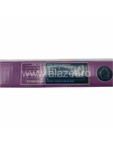 Tub LED Galaxy 9W, model T8, 6500K, lumina rece, 900lm - 6