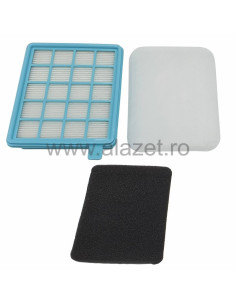Set filtre aspirator Philips PowerPro Active , echivalent FC8058/01 - compatibil COM - 1 2