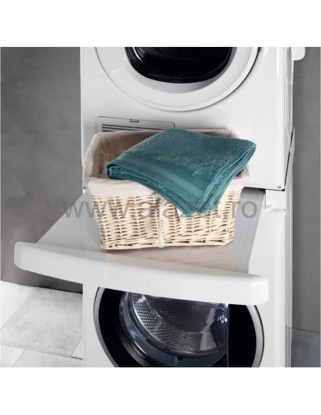 Kit suprapunere masina de spalat si uscator de rufe, universal, cu sertar Wpro 60x60 cm - 484000008436 - 7