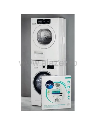 Kit suprapunere masina de spalat si uscator de rufe, universal, cu sertar Wpro 60x60 cm - 484000008436 - 11