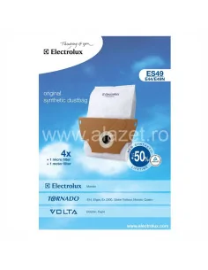 Set 4 saci microfibra Electrolux ES49 + microfiltru + filtru motor Electrolux - 2