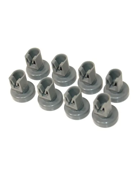 Set 8 roti de 24mm pentru cosul superior al masinii de spalat vase Zanussi, Electrolux - 1
