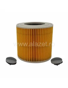 Filtru cartus pentru aspirator Karcher WD 2 / WD 3, aspirare umeda si uscata, 122x114 mm - 1