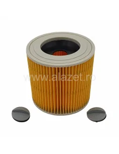 Filtru cartus pentru aspirator Karcher WD 2 / WD 3, aspirare umeda si uscata, 122x114 mm - 1 2
