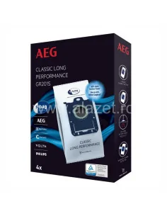 Set 4 saci S-bag Classic Long Performance aspirator Electrolux EPF61RR - GR201S Electrolux - 1
