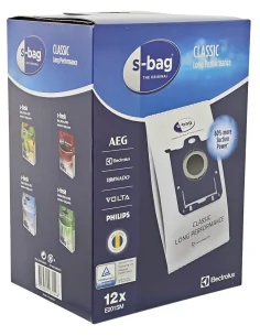 Set 12 saci din material sintetic Electrolux E201SM s-bag® Classic Long Performance MultiBag - 1