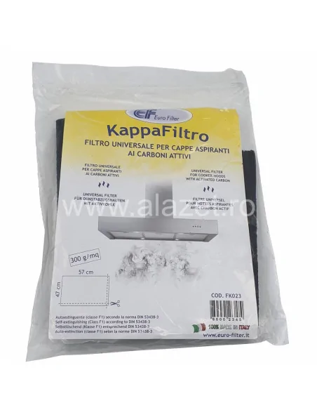 Filtru universal carbon hota Euro Filter (prin taiere), dimensiune 47x57 cm - 1