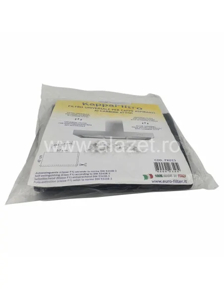 Filtru universal carbon hota Euro Filter (prin taiere), dimensiune 47x57 cm - 2