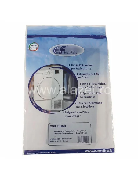 Filtru uscator Whirlpool HSCX 90420 , grosime de 14 mm - compatibil - 6
