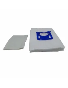 Set 10 saci S-bag compatibili din microfibra + filtru motor, pentru aspiratoare Philips si Electrolux COM - 1