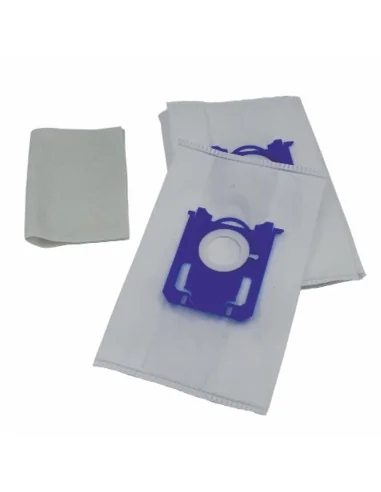 Set 10 saci S-bag compatibili din microfibra + filtru motor, pentru aspiratoare Philips si Electrolux COM - 3