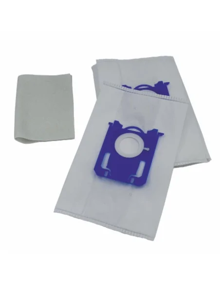 Set 10 saci S-bag compatibili din microfibra + filtru motor, pentru aspiratoare Philips si Electrolux COM - 3