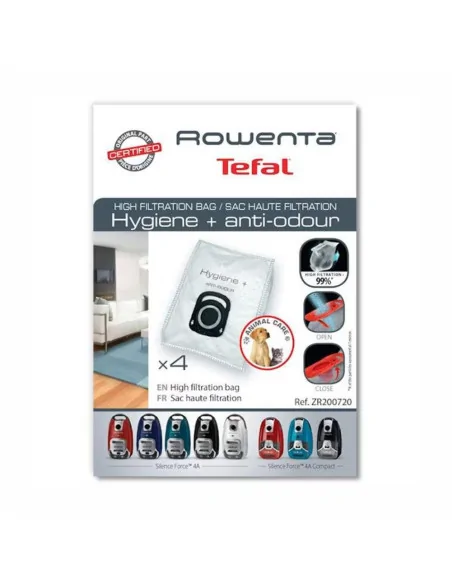 Set 4 saci aspirator Rowenta Hygiene Anti-odour ZR200720 Groupe Seb - 1