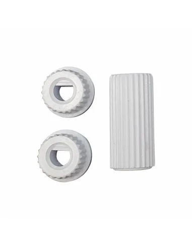 Set 4 butoane universale cuptor & aragaz albe + adaptoare - 3