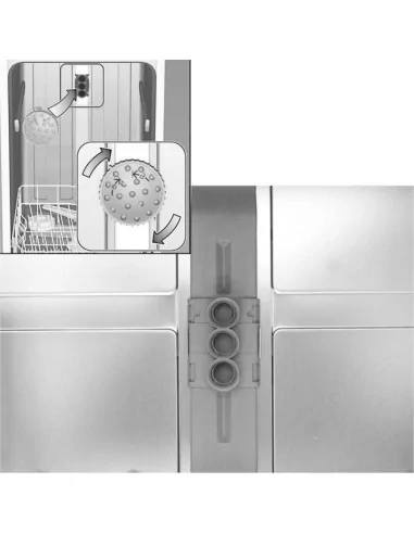 Cap pulverizator masina de spalat vase Bosch SMS69U88EU/76 - 00612114 - 4