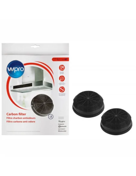 Set filtre carbon hota Whirlpool AKR945IX tip 47 - original WPro - 7