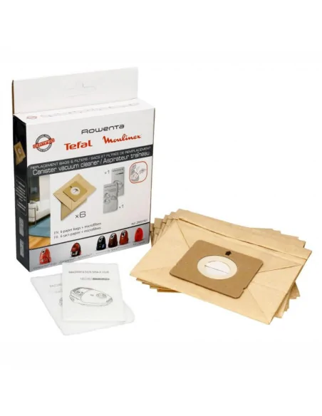 Set saci aspirator Rowenta ZR003901, 6 saci + 1 filtru originali - ZR003901 Groupe Seb - 5