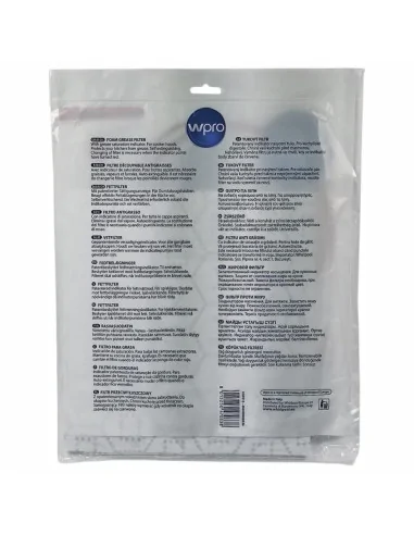 Filtru grasime universal cu indicator de saturatie Wpro, 47x97 cm - 484000008526 - 4