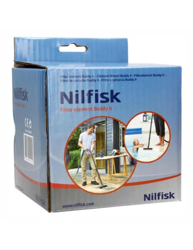 Filtru hepa aspirator Nilfisk Buddy II lavabil original - 81943047 Nilfisk - 4