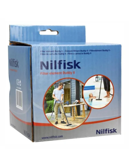 Filtru hepa aspirator Nilfisk Buddy II lavabil original - 81943047 Nilfisk - 4