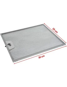 Filtru aluminiu antigrasime hota Beko GRUNDIG ARCELIK - 9189387004 - original BEKO - 3