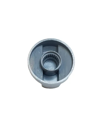 Set 4 butoane universale cuptor/aragaz argintii/gri + adaptoare 3