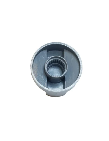 Set 4 butoane universale cuptor/aragaz argintii/gri + adaptoare 3